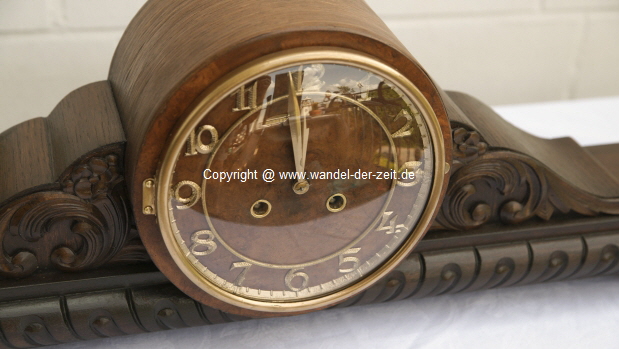 Buffetuhr Eiche Vollplstinenwerk Gongverstärkung 13