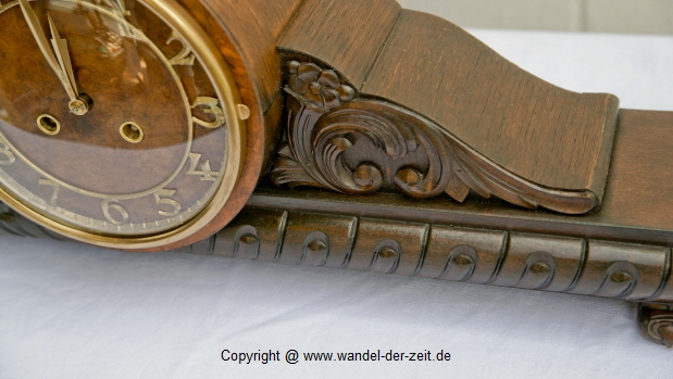 Buffetuhr Eiche Vollplstinenwerk Gongverstärkung 14