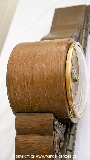 Buffetuhr Eiche Vollplstinenwerk Gongverstärkung 15