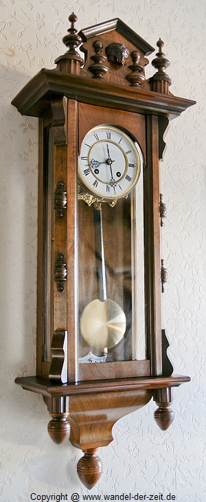 Lenzkirch Regulator Restauriert Louis Philippe um 1860 4