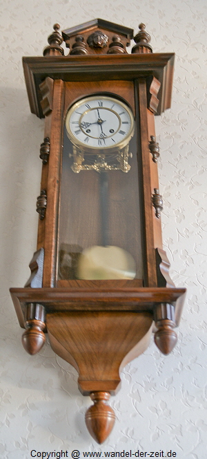 Lenzkirch Regulator Restauriert Louis Philippe um 1860 5