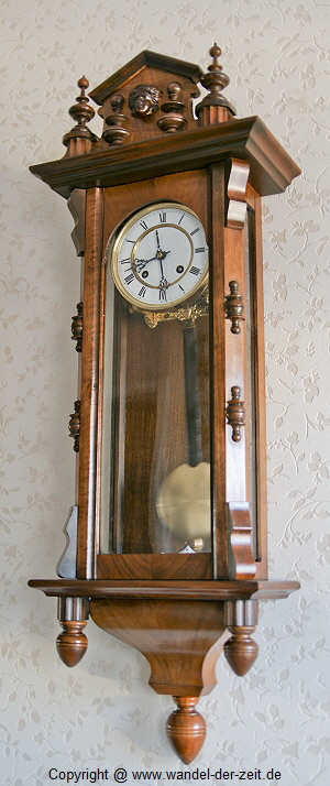 Lenzkirch Regulator Restauriert Louis Philippe um 1860 6