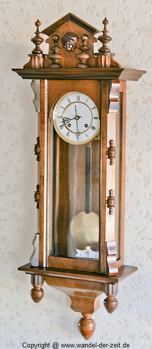 Lenzkirch Regulator Restauriert Louis Philippe um 1860 9